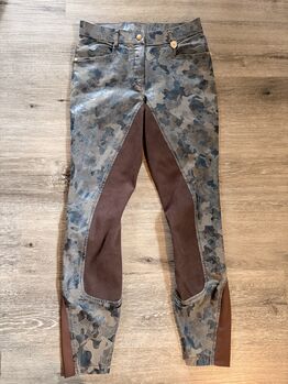 Lauria Garrelli Reithose 34 camouflage, Tanja Hochhaus , Bryczesy, Schwarzenberg