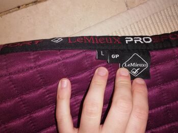 Le Mieux plum GP, L saddle pad, Le mieux, Tanya , Inne podkładki pod siodło, London