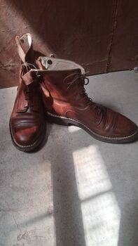 Lederstiefeletten gr.41