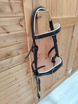 Kappzaum aus Leder, Melanie, Bitless Bridles, Osteel 