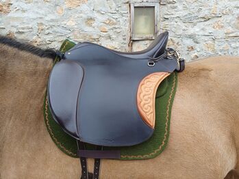 Lederbaumsattel Trekking Wanderreiten Dressur, Sorenta Trekking Emotion Gamma, Sandra, Endurance Saddle, Kumberg