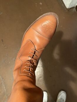 Leder Reitstiefel aus Portugal Größe 39