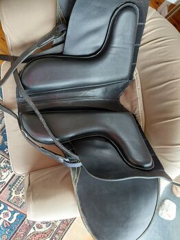 Lederbaumsattel , Stocksattel , Sorenta... für Sicherheitsbewusste Sorenta  STOCKSATTEL mit Klettkissen 