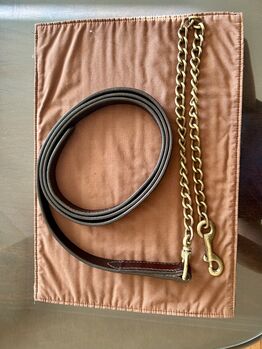 Leather Lead Rope with Shank