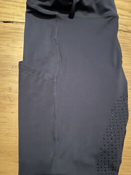 Reitleggings mit Silikonvollbesatz in grau, Gr. XXL, Beroy, Isabell, Bryczesy, Frankfurt 