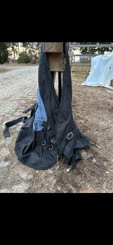 Leichte Winterdecke 145 cm blau