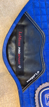 Lemieux Benetton blue saddle pa, Lemieux  Lemieux Benetton blue large cc saddle pad, Georgia varcoe, Inne podkładki pod siodło, St austell