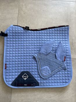 Lemieux Corn Blue Schabracke + Fliegenhaube, Lemieux , Maria , Dressage Pads, Erkelenz