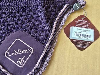 LeMieux Fliegenhaube Classic Größe L Full Feige Lila Cassis (wie Eskadron) LeMieux