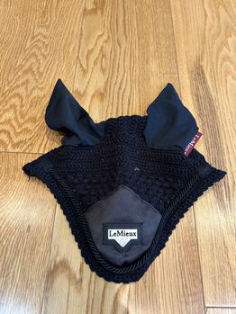 LeMieux Fly Veil / Ear Bonnet – Black, LeMieux, Stepan, Fly & Insect Control