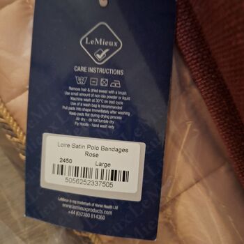 Lemieux Rose Schabracke mit Bandagen Lemieux 