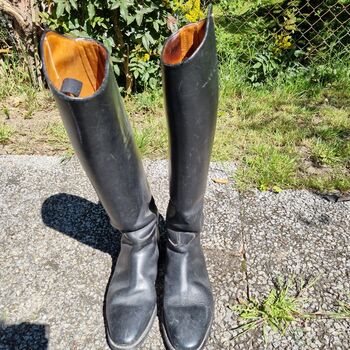 Lederreitstiefel Dressur Größe 38 schwarz, Petri, Astrid, Riding Boots, Steppach