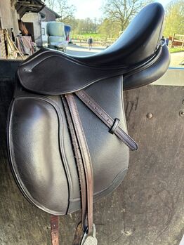 Letek 17,5" Dressursattel braun, Letek, Yasmin, Dressage Saddle, Langen