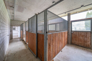 Lichtdurchflutete Landhaus-Villa mit Pferdestallungen