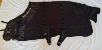 leichte Mesh Stalldecke / Transportdecke, 135 cm Back on Track