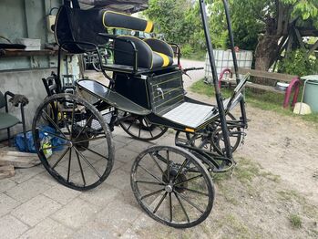 Leichte Einspänner Kutsche, Gesa, Carriages, Osterburg