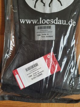 Loesdau Reitletten Chaps Gr.M schwarz *Neu* Loesdau