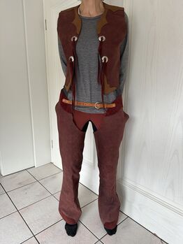 longchaps und Weste Gr.38/40