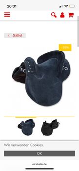 Ludomar kurzer Sattel, Ludomar Potrera Corta , Susanne , Lambskin Pad, Ellmau 