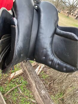 Ludomar suede Baroque Spanish Saddle, "Normal" tree Ludomar