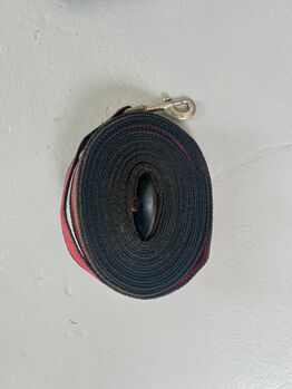 Lunge Line- Red with Black Trim