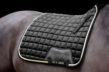 Luxe of London dressage pad, Luxe of London Dressage saddle pad, Luke, Czapraki, Helmsley Sproxton