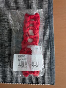 Mähnenschleifen rot neu 20stk, Laura , Pflegeprodukte, Essen