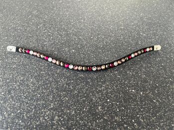 Magic Tack Bling pink/silber, Magic Tack , Selina Weber, Browbands, Hartenstein