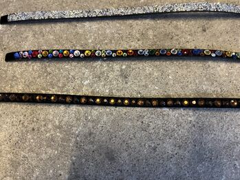 Magic Tack Inlays WB für Stirnriemen und Vorderzeug, Magic Tack, Uschi Nowlan, Browbands, München