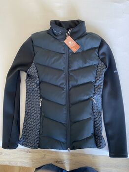 Marinenblaue Steppjacke