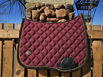 Maroon set/pony Angel Equine 
