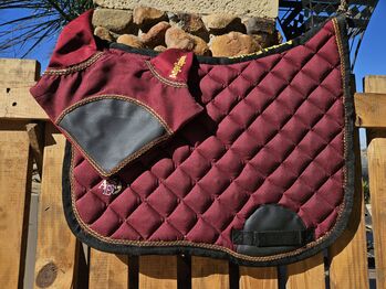 Maroon set/pony, Angel Equine , Abbey, Other Pads, Pretoria 