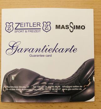 Massimo Wanderreitsattel (KW 35 / 18,5 Zoll), Massimo Wanderreitsattel , Daniela, Endurance Saddle, Düsseldorf