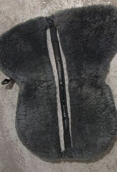 Mattes Lammfell mit Korrekturpads Mattes  Lammfellpad