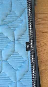 Mattes Schabracke Dressur L Mattes Samt ocean chrystal