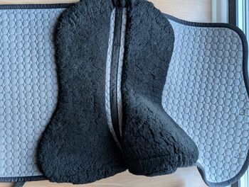 Mattes Dressur Schabracke Gr. L schwarz