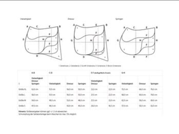 ⭐️Mattes⭐️Lammfellschabracke Eurofit DR in Größe L Mattes Eurofit