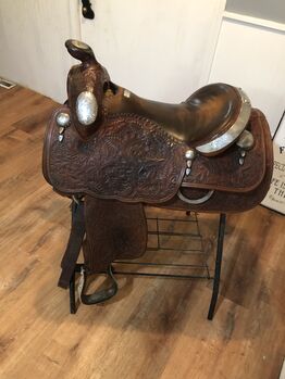 Mclelland show saddle, Mclelland , Anna DeKoninck, Western Saddle, Stockbridge