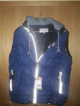 Mega tolle neue Reitweste in XXL, marineblau, Reflektorstreifen, Cesaro, XYZ, Riding Jackets, Coats & Vests, Groß Wittensee
