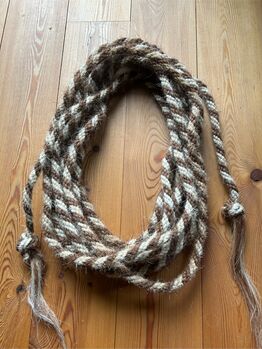 Mecate 3/8 aus Pferdehaar, 11,25m lang, Bosal, Irmi, Pomocnicze wodze, Obernzenn