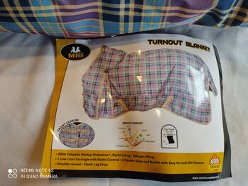 MHS Turnoutdecke 200g 135cm, MHS, Anne Kolipost , Horse Blankets, Sheets & Coolers, Schwallungen