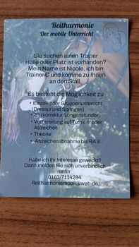 Mobiler Reitunterricht, Nicole Neufeld , Reitunterricht, Burghaun