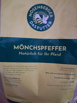 Mönchspfeffer für Pferde, Rita Kadziela , Pferdefutter, Landsberg 