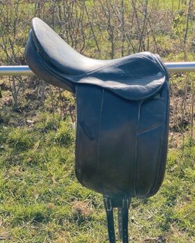 Monoblatt Sattel Stübben colombo schwarz 17,5 18‘‘ Zoll dressur, Stübben  Colombo, Olivia, Dressage Saddle, Ahlen