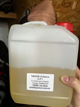 MSM Glucosamin Chondroitin Zusatzfutter Scheidler 2,5 Liter