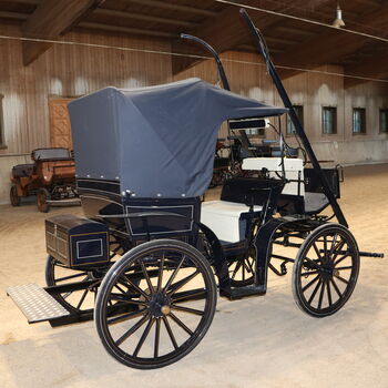 Mylord Kutsche Ein/Zweispänner Scheibenbremsen Trittbrett Schwarz Mylord