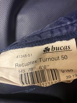 Verkaufe gebrauchte Bucas Recuptex Turnout 50 in 145 Bucas Recuptex Turnout 50g
