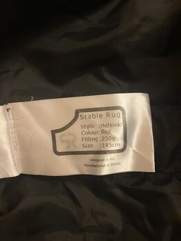 Verkaufe gebrauchte Sunride Stable rug 250g in 145 Sunride Stable rug 250g