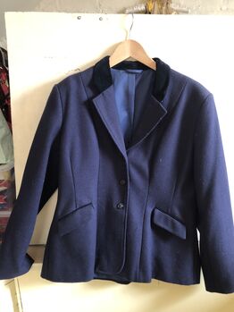 Navy wool show jacket SOLD, Lisa wood , Show Apparel, Rainham kent