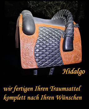 neu: Hidalgo Lederbaumsattel, Barocksattel, Sattelanpassung, Hidalgo Castellon, Kerstin Heyn - Feine Reitkunst (Sprint GmbH - Feine Reitkunst), Barocksattel, Freiburg
